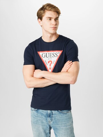 GUESS Shirt in Blau: predná strana