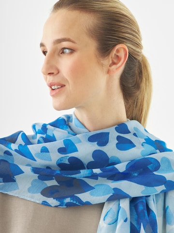 Écharpe CODELLO en bleu