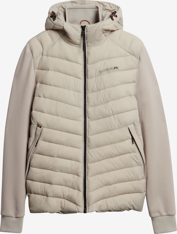 Veste mi-saison Superdry en beige : devant