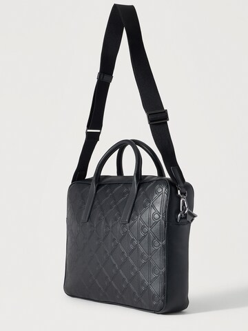 Sac d’ordinateur portable Calvin Klein en noir