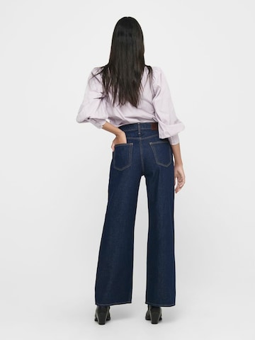 ONLY Wide Leg Jeans 'HOPE' in Blau