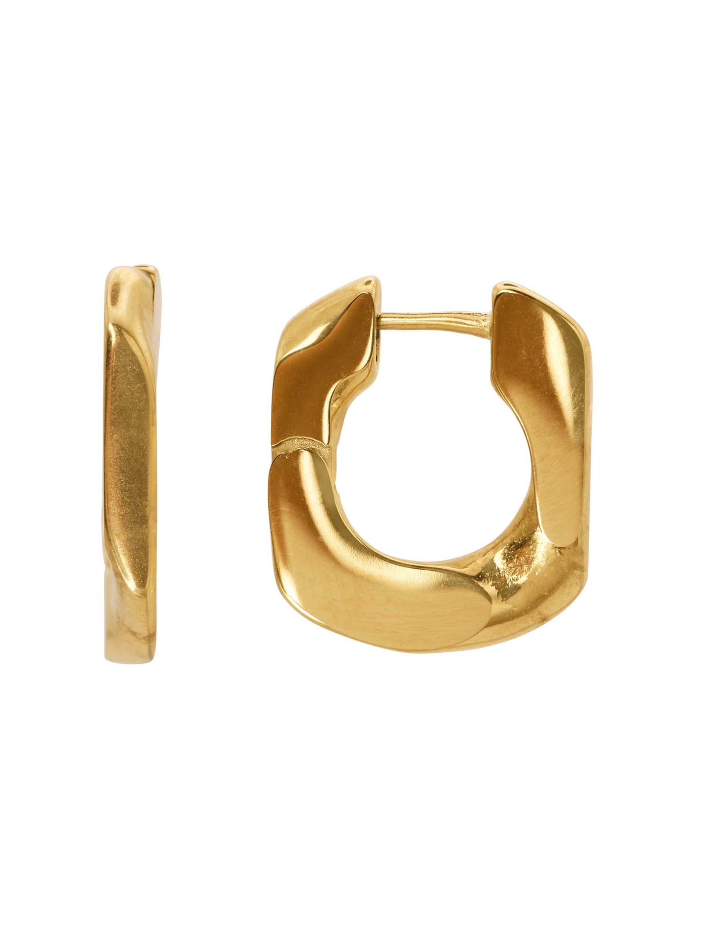 Heideman Earring 'Enzo' in Gold: front