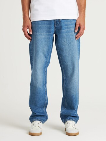 CHASIN' Loosefit Jeans 'Orion Crane' in Blauw: voorkant