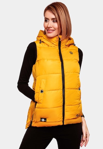 MARIKOO Vest 'Zarinaa' in Yellow: front