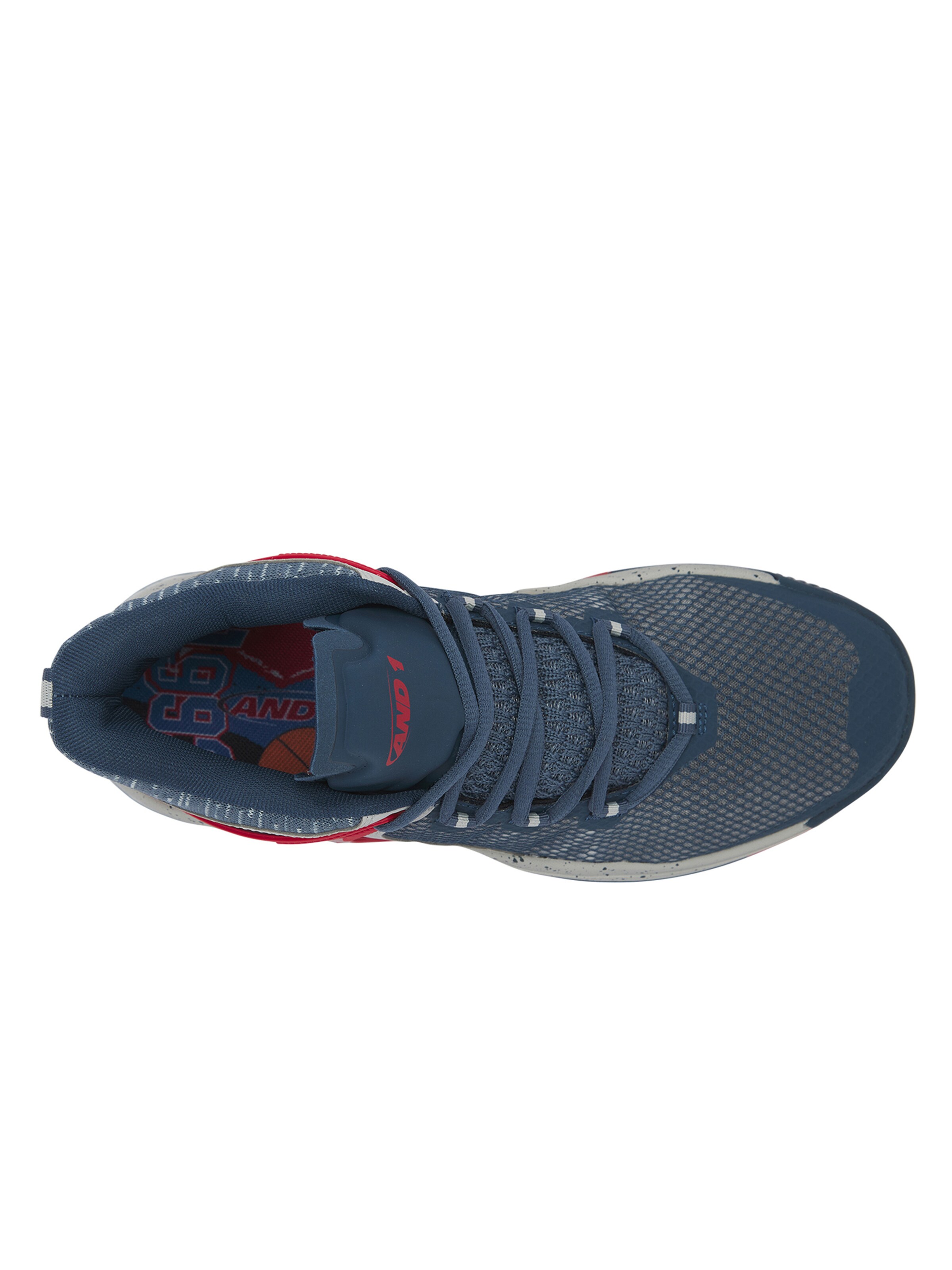 AND1 Sneakers hoog 'Turnaround' in Blauw