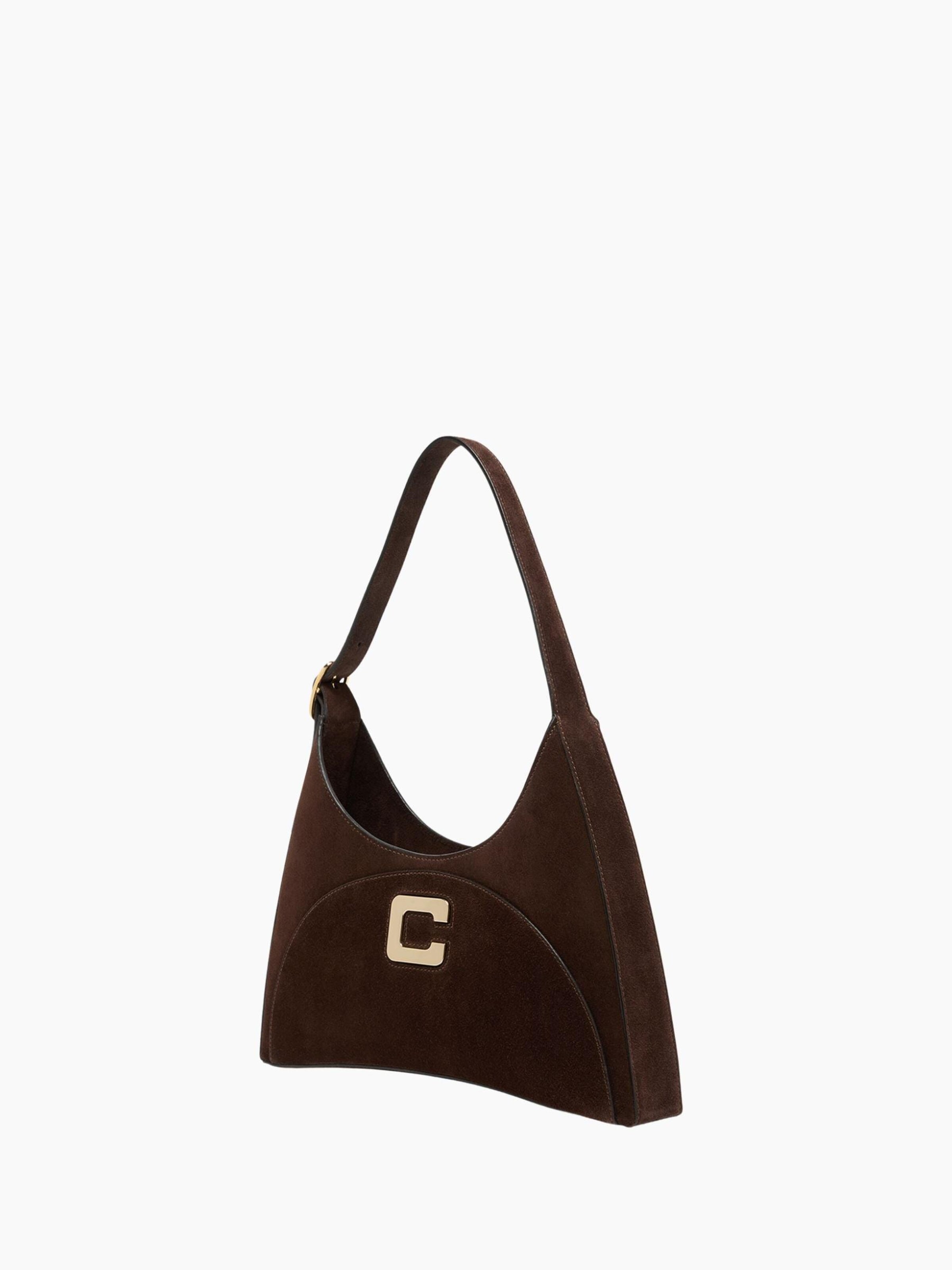 Carel Handbag 'Carel Paris Sacs À Main Place De La Concorde Cuir Marron' in Brown