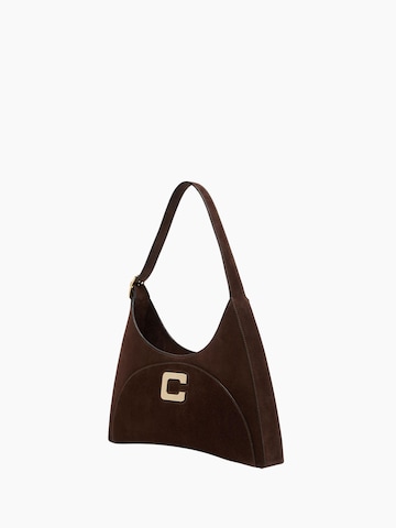 Carel Handtas 'Carel Paris Sacs À Main Place De La Concorde Cuir Marron' in Bruin