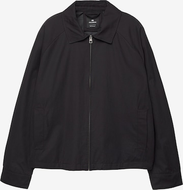 Pull&Bear Välikausitakki värissä musta: etupuoli