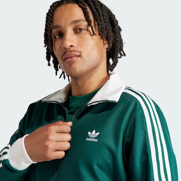 ADIDAS ORIGINALS Zip-Up Hoodie in Green