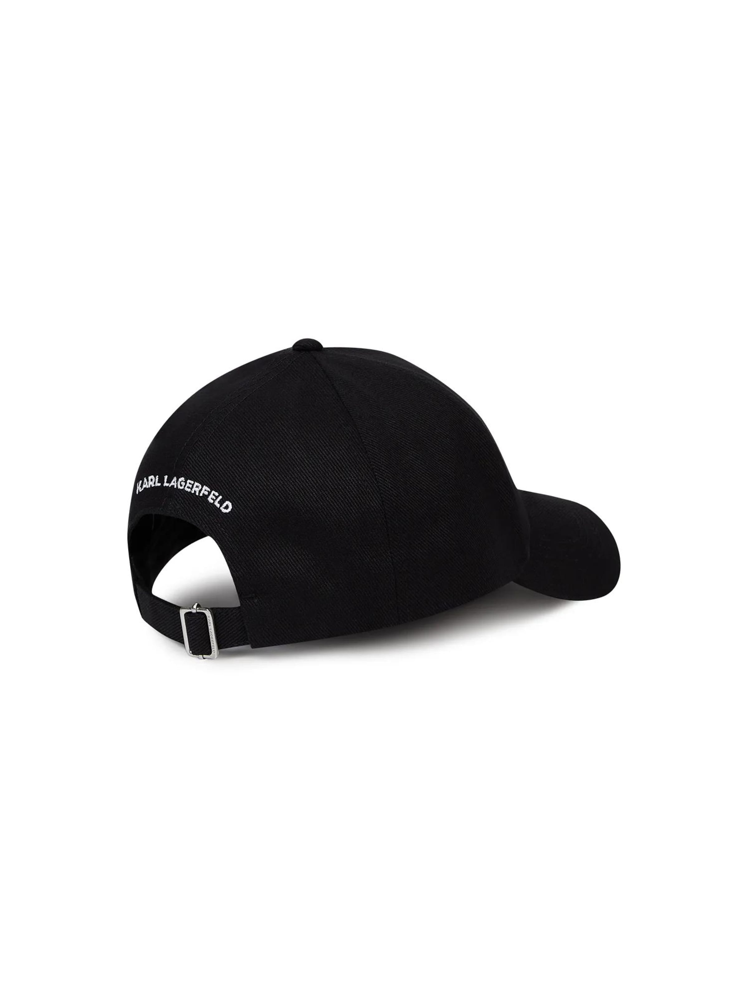 Casquette 'Maison de Karl-Illustration' Karl Lagerfeld en noir