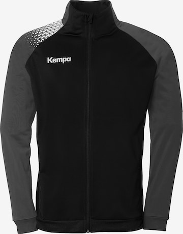 KEMPA Training jacket 'Ambition 28' in Black: front