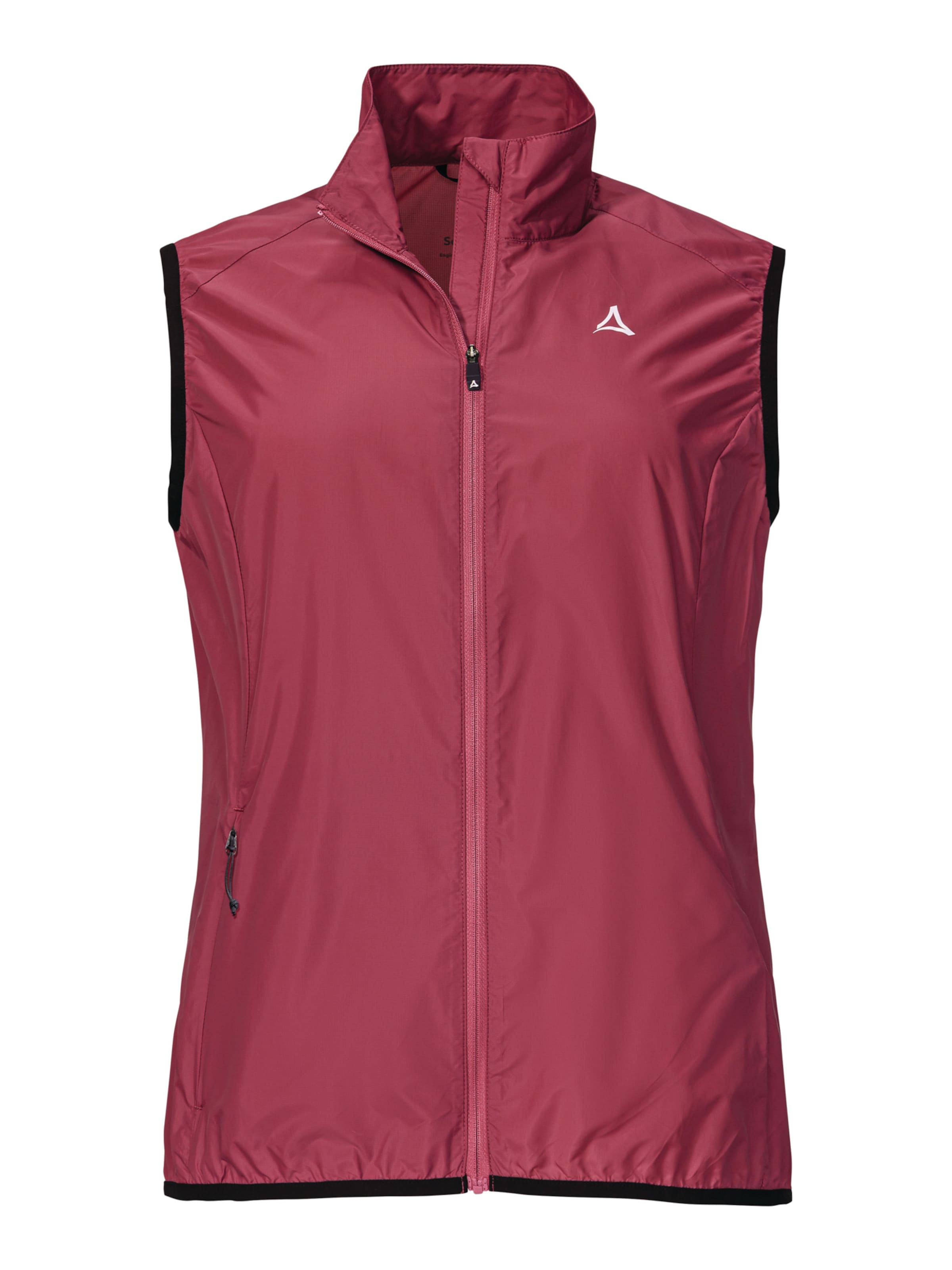 Schöffel Westen ' Bike Vest Style Cannobio WMS ' in Rot: Vorderseite