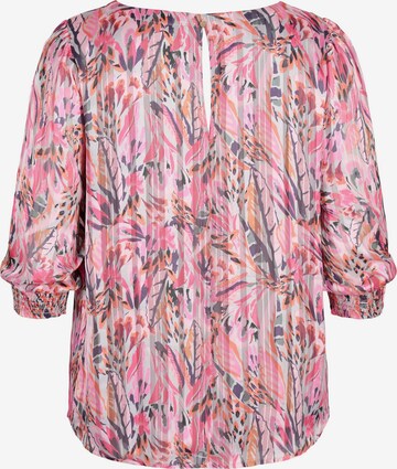 Zizzi Blouse 'XKatty' in Pink