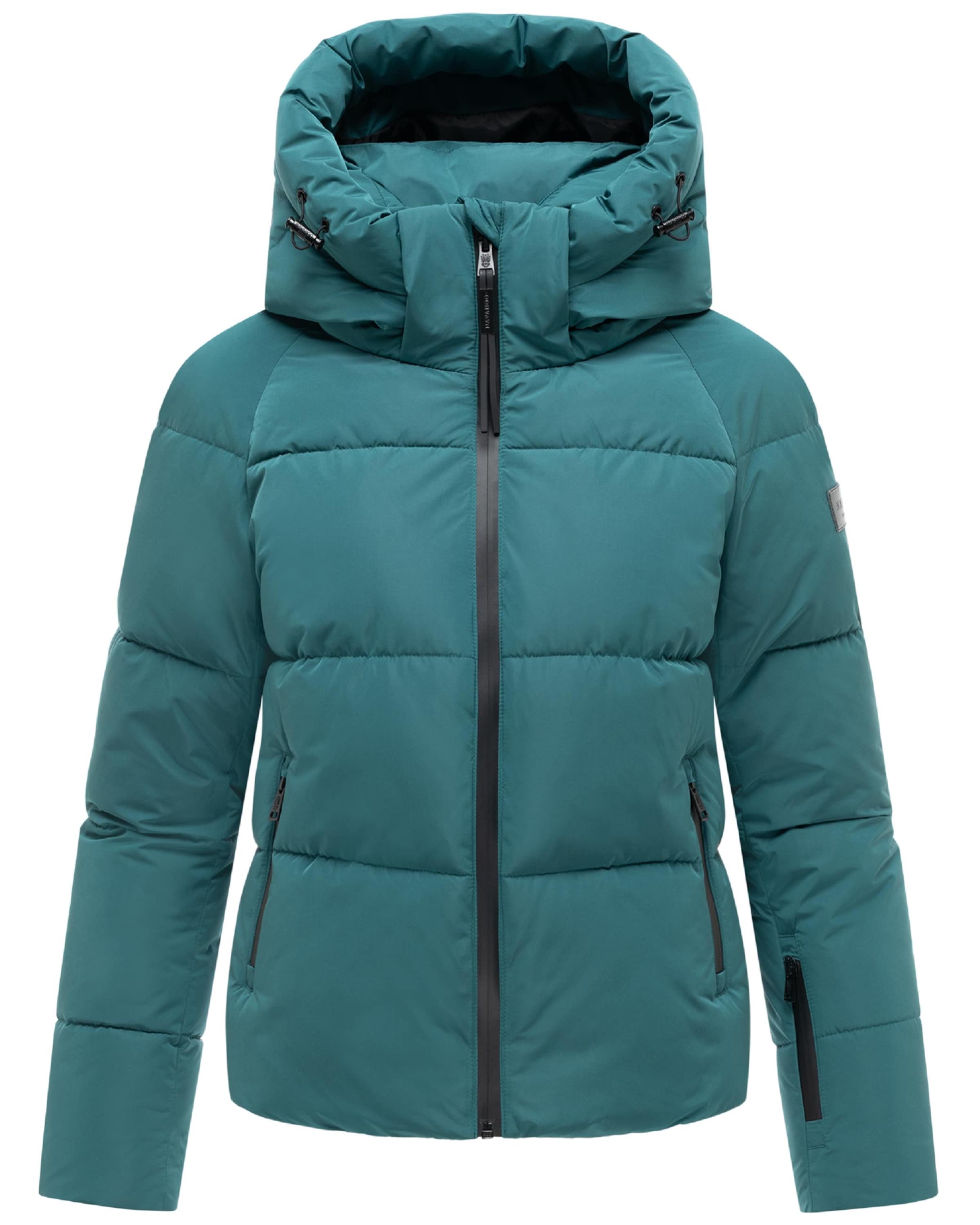 Giacca invernale 'Frostherz XIV' di NAVAHOO in verde: frontale