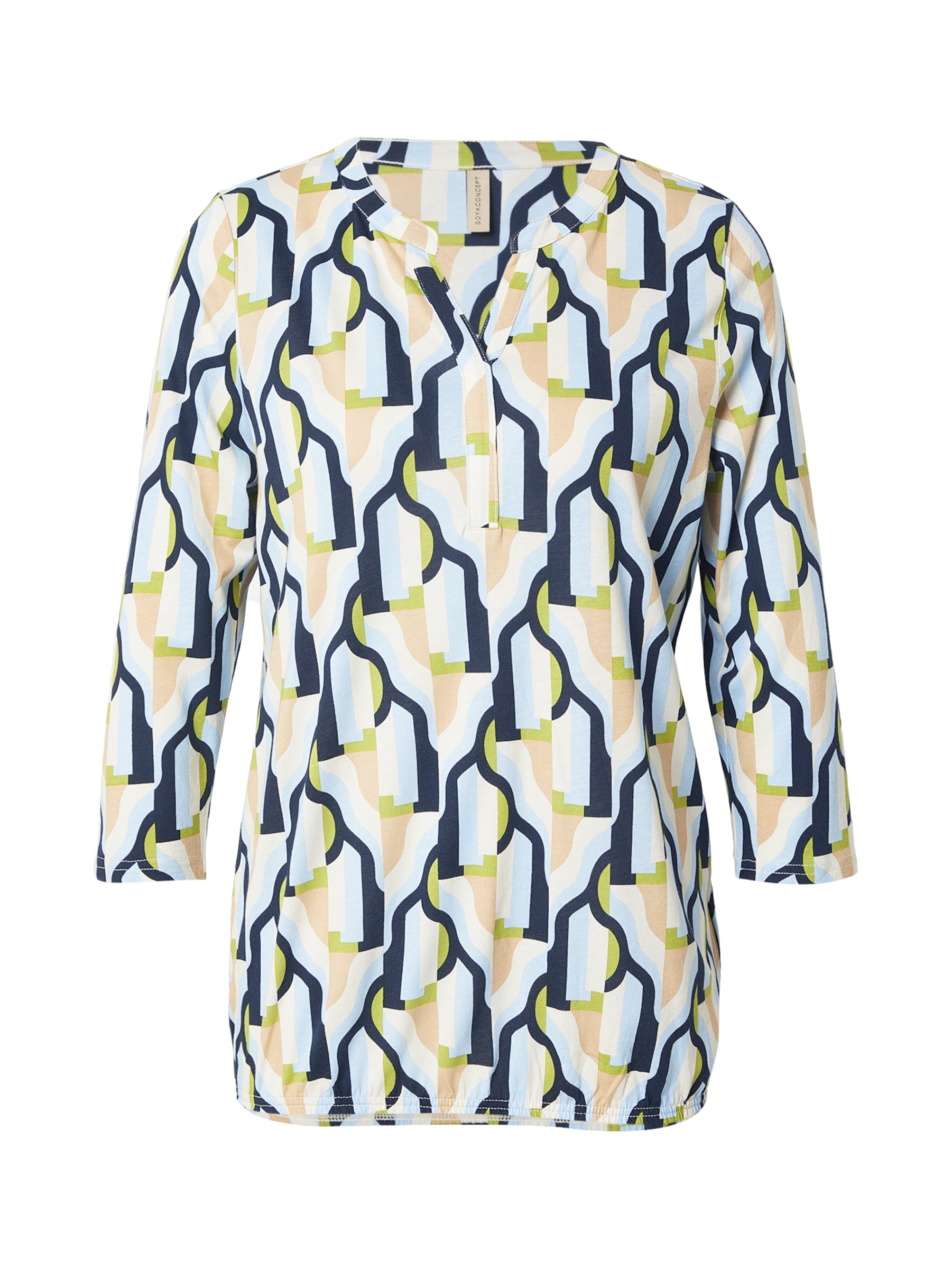 Soyaconcept Тениска 'FELICITY' в синьо: отпред