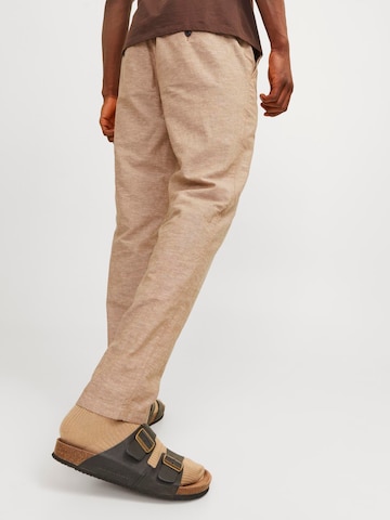 JACK & JONES - Regular Calças chino 'ACE SUMMER' em castanho