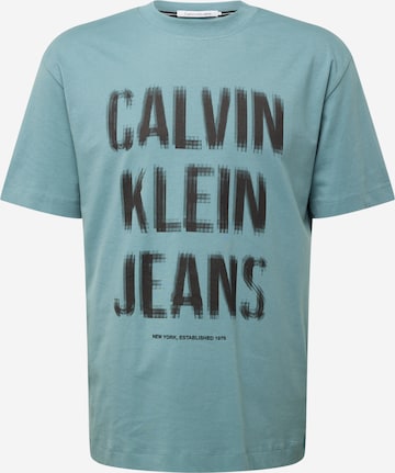 Calvin Klein Jeans Skjorte i blå: forside