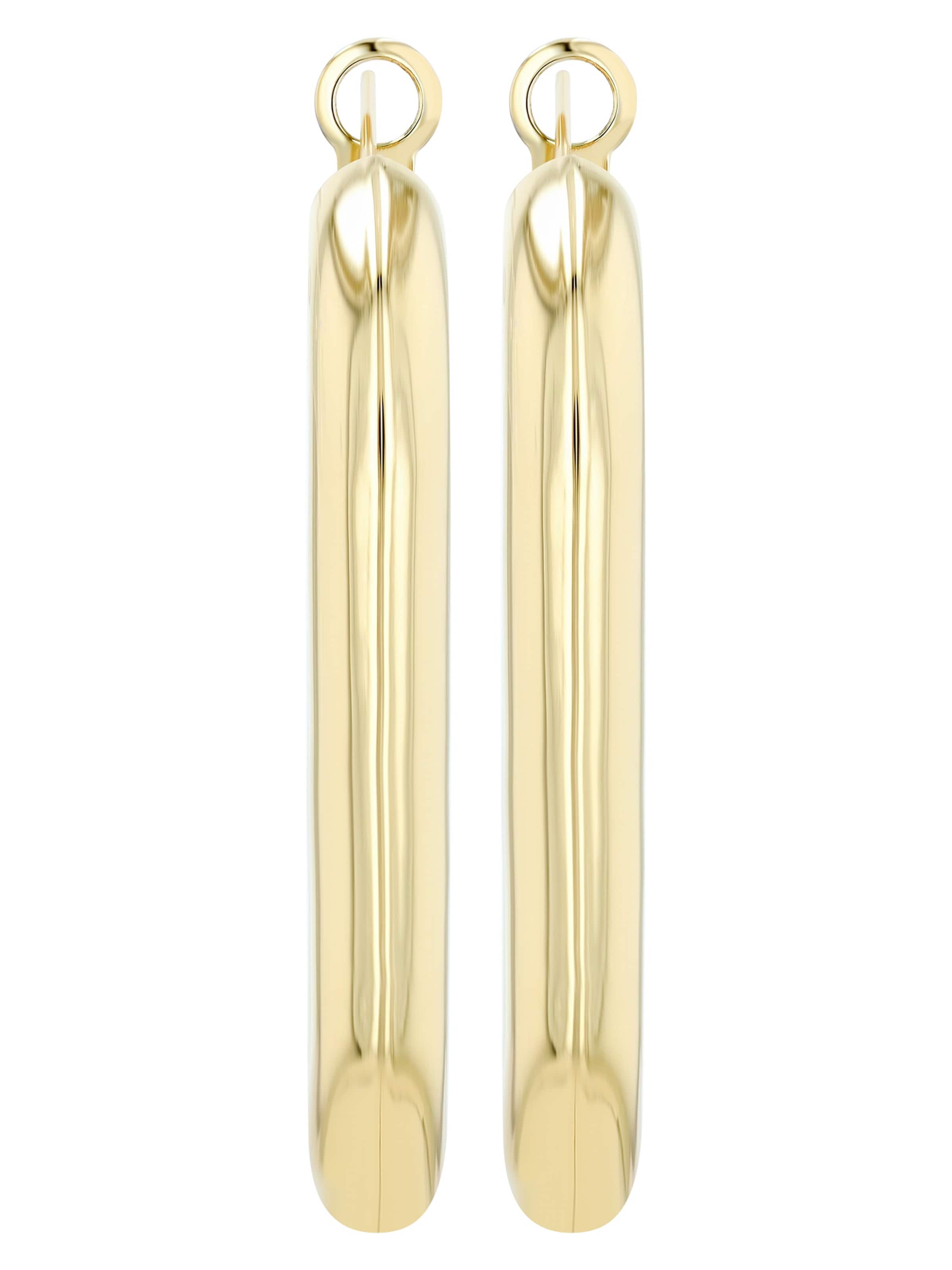 Akzent Earrings 'wasserfest' in Gold