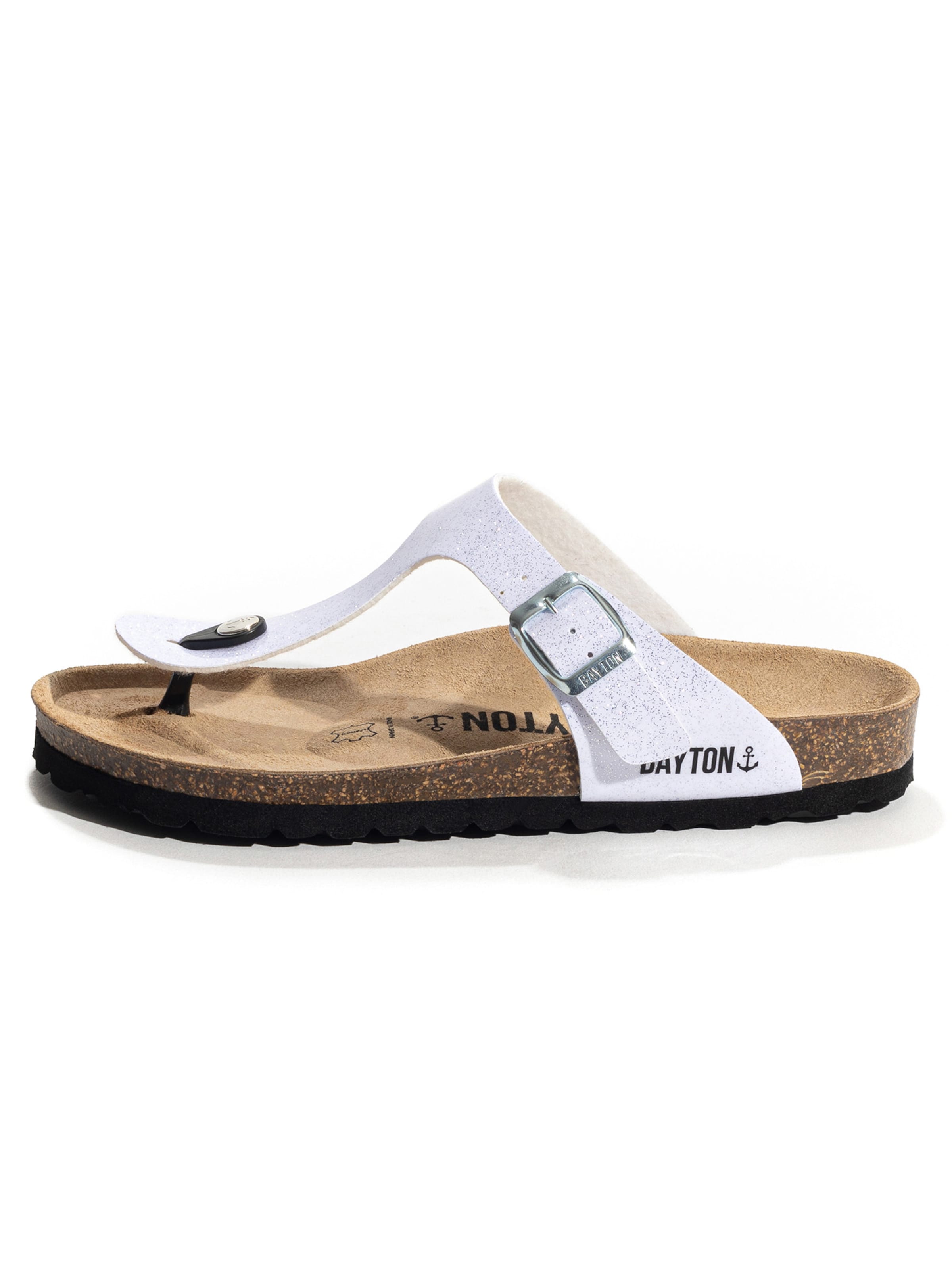 Bayton Босоножки через палец 'Melia' в Белый: спереди