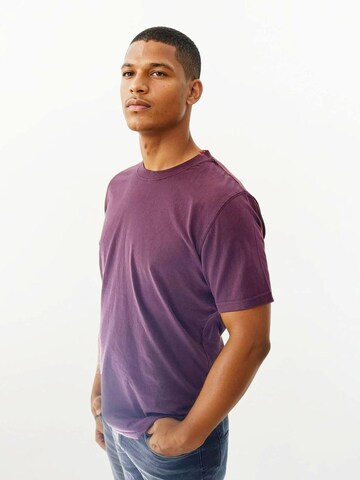 A Question Of (AQO) Bluser & t-shirts 'Anders Tee Garment Dyed' i lilla