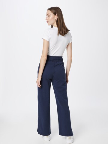 Wide Leg Pantalon Abercrombie & Fitch en bleu