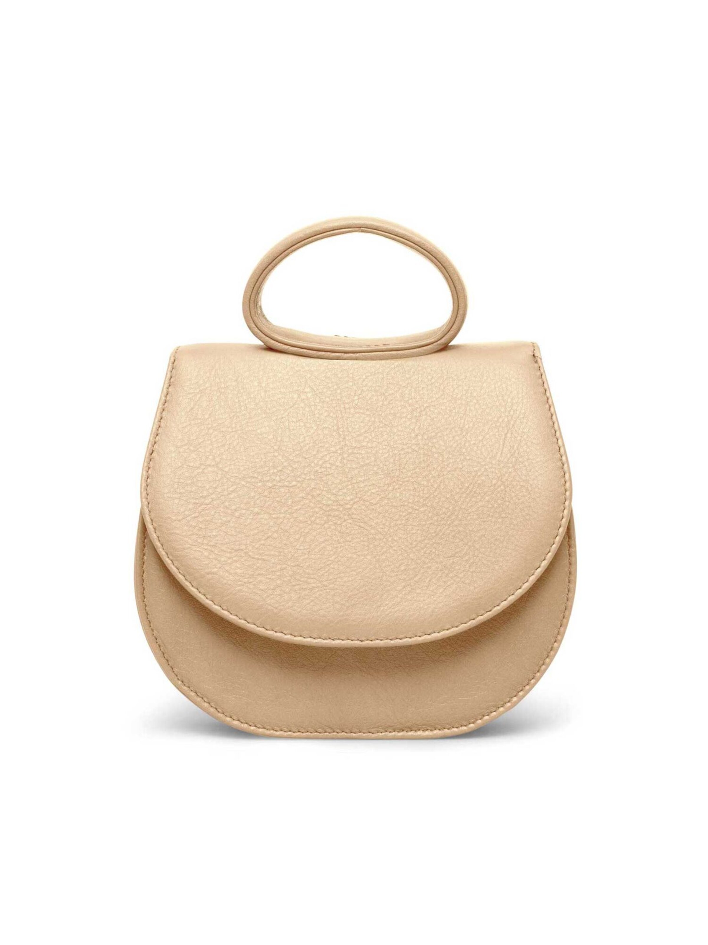 Gretchen Handbag 'Ebony Mini Loop' in Beige: front