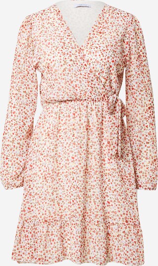 Hailys Robe-chemise 'Romina' en bleu clair / lie de vin / blanc, Vue avec produit