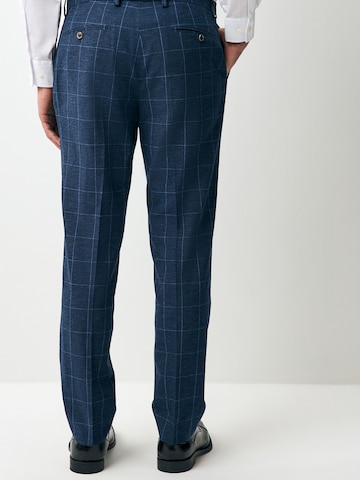 Slimfit Pantaloni con piega frontale di Next in blu