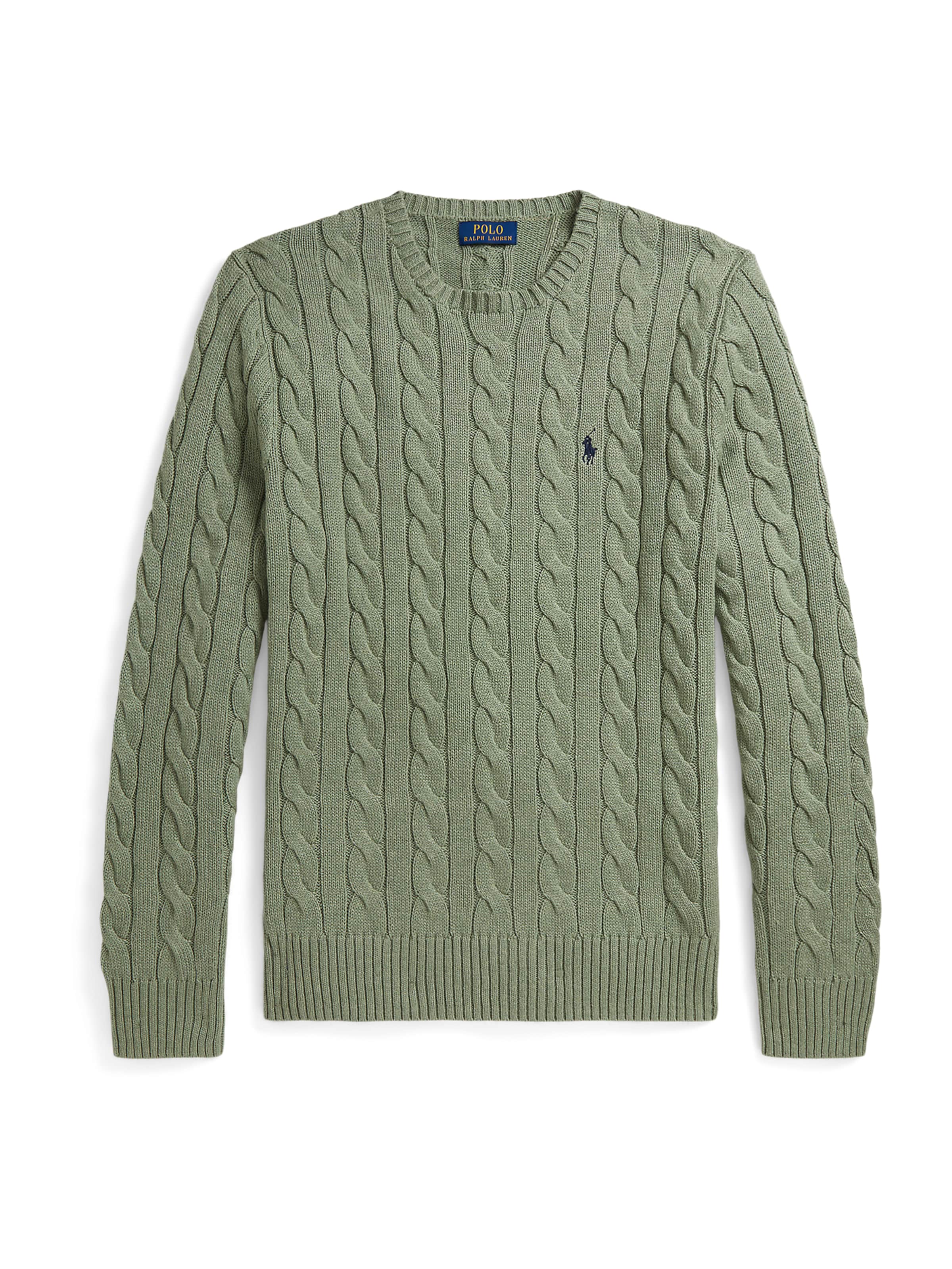 Polo Ralph Lauren - Ajuste regular Jersey 'Driver' en verde: frente