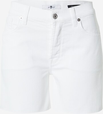 Slimfit Jeans 'BILLIE' de la 7 for all mankind pe alb: față