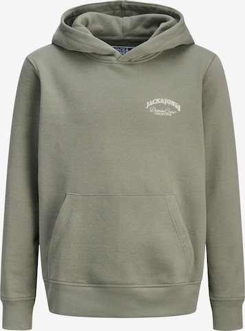 Jack & Jones Junior - Sudadera en verde: frente