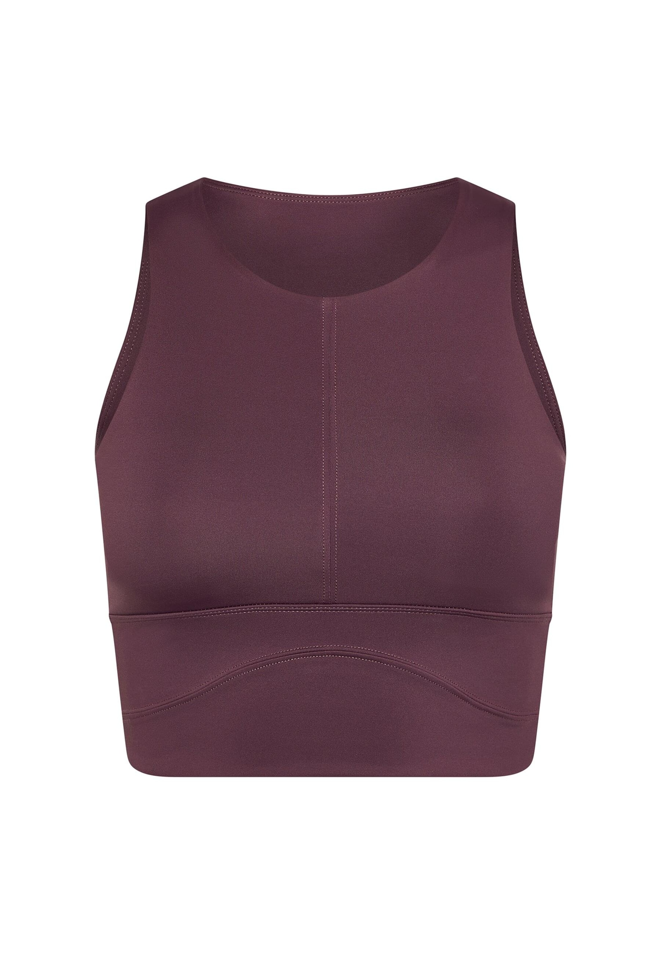 Born Living Yoga Sporttop 'Saori' in Rood: voorkant