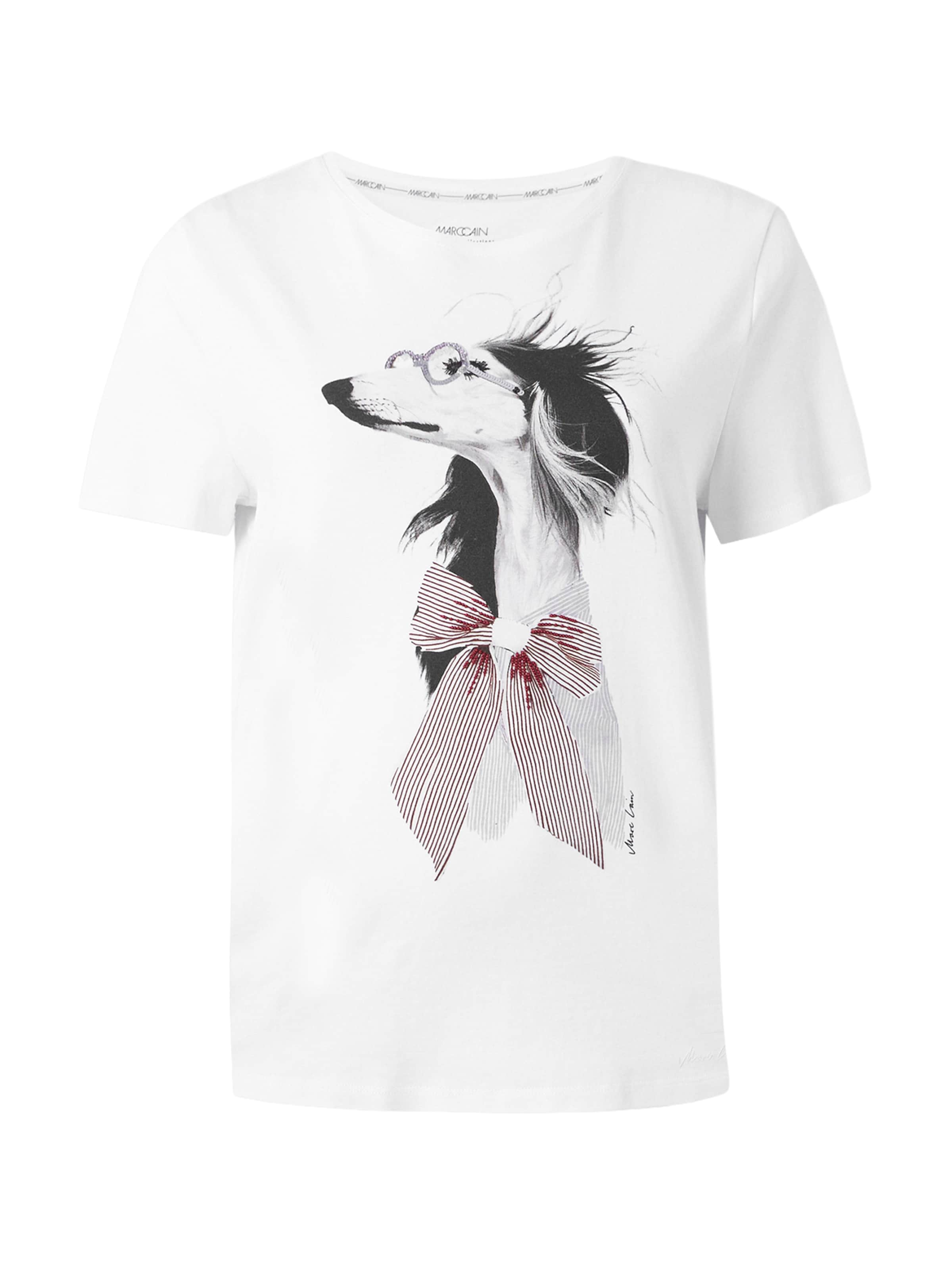Marc Cain Shirt in Wit: voorkant
