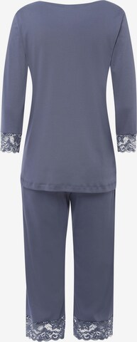 Hanro Pyjama 'Moments' in Grau