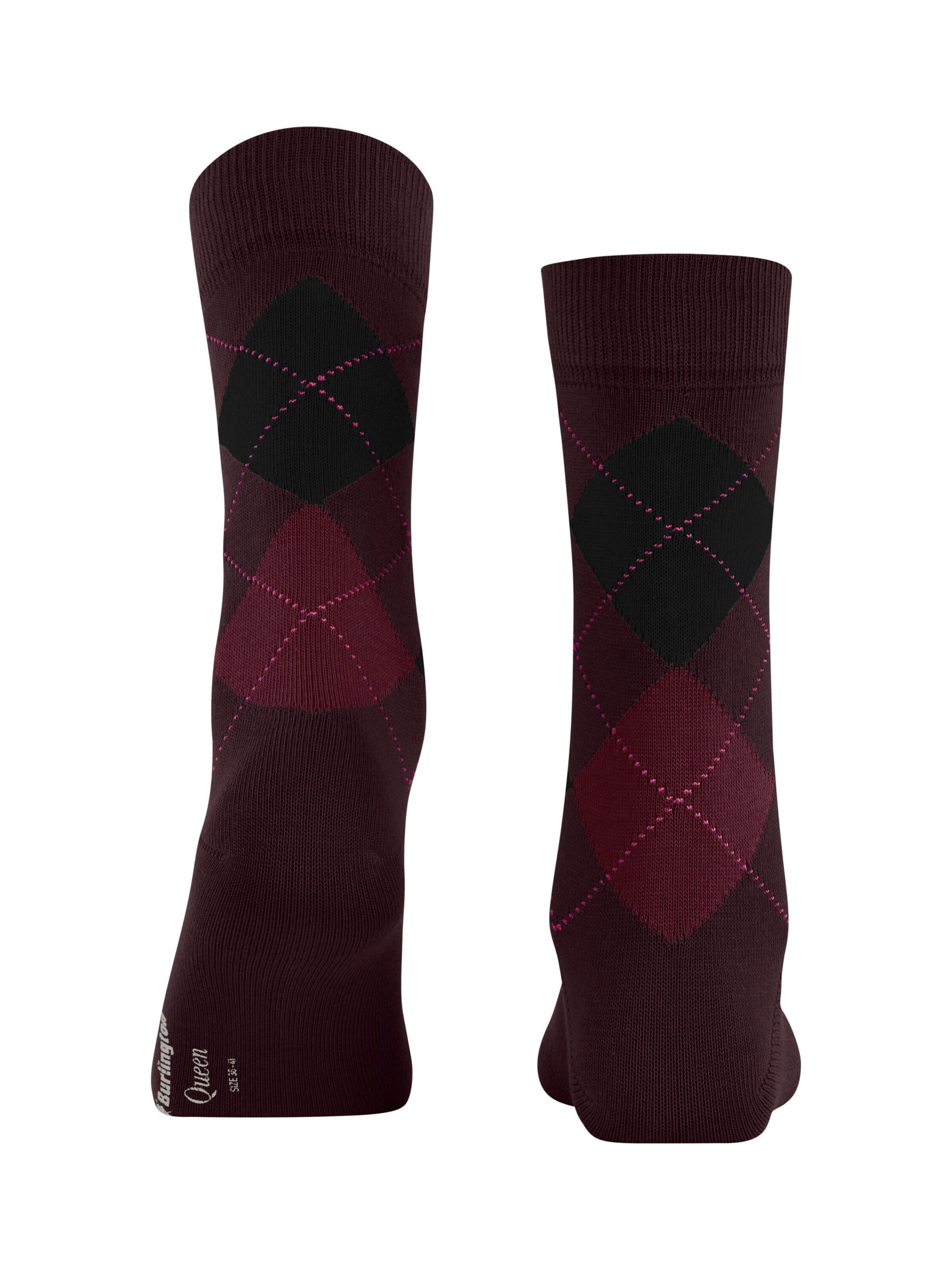 BURLINGTON Socks 'Queen' in Red