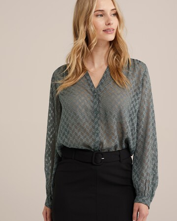 WE Fashion Blouse in Green
