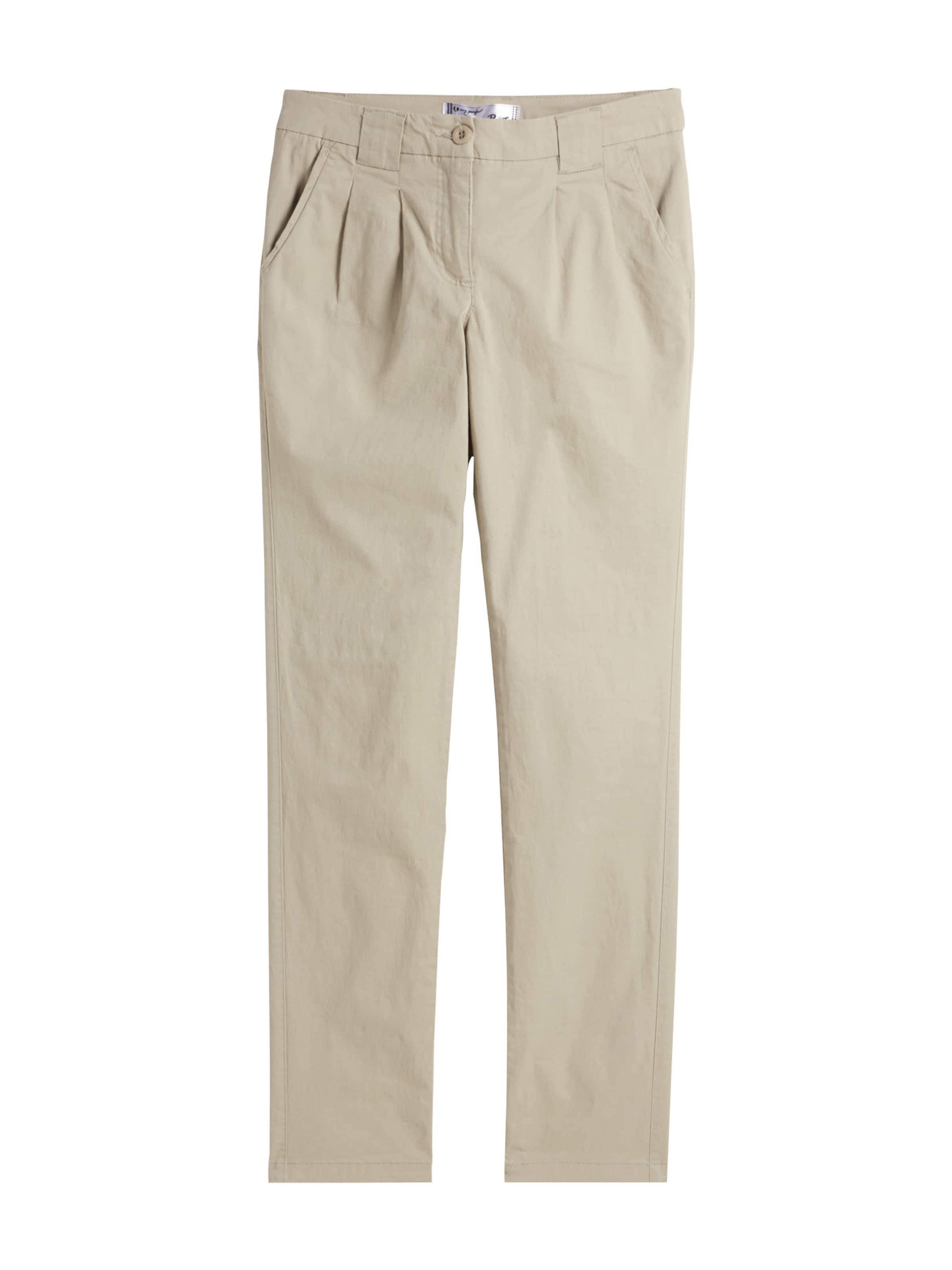 bonprix Regular Chino in Beige: voorkant