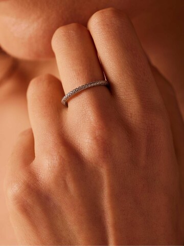 Lucardi Ring in Zilver: voorkant
