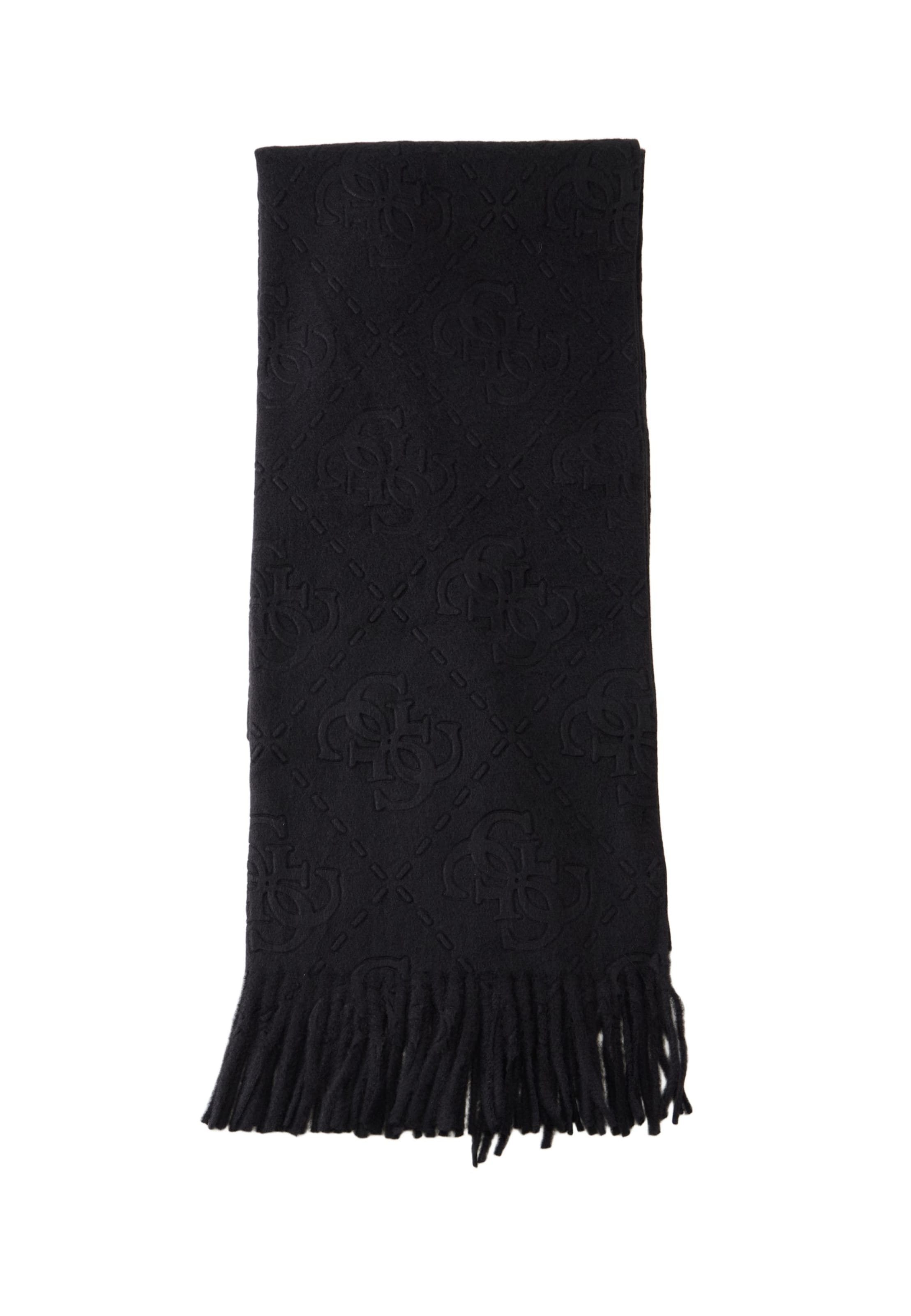 GUESS Schal 'BOSTON' in Schwarz: Vorderseite