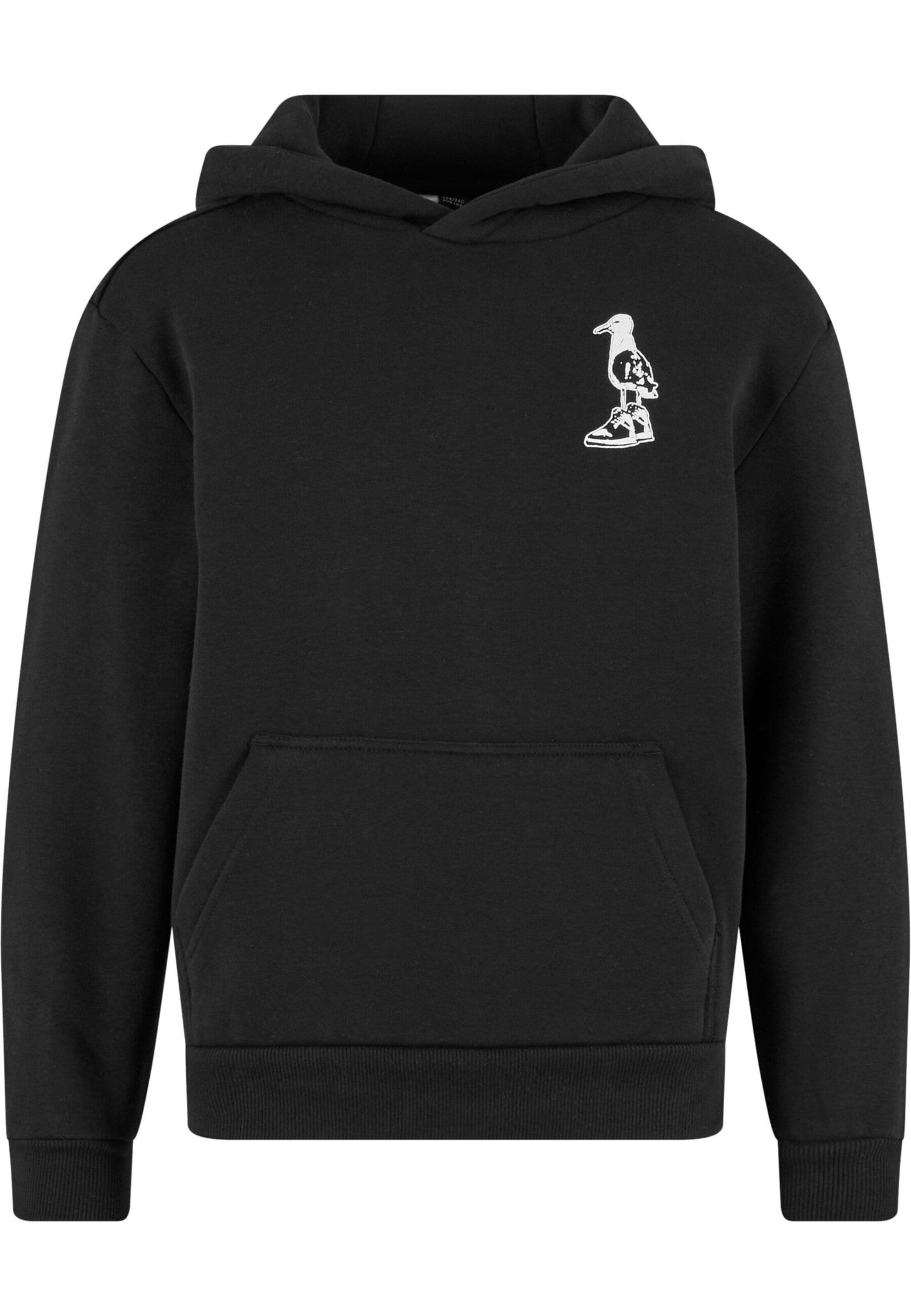 Felpa 'The Seagull Sneakers' di Mister Tee in nero: frontale