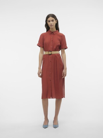 VERO MODA Jurk in Rood