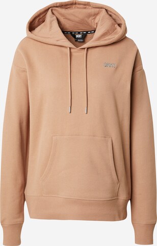 DKNY Performance Sportsweatshirt i beige: forside