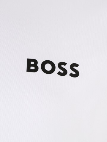 BOSS Green T-shirt i vit