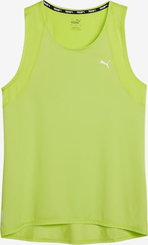 PUMA Sports top in Green: front