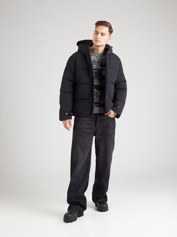UNITED COLORS OF BENETTON Jacke in Schwarz