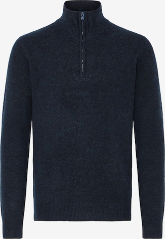 INDICODE JEANS - Pullover ' IDBercell ' em azul: frente