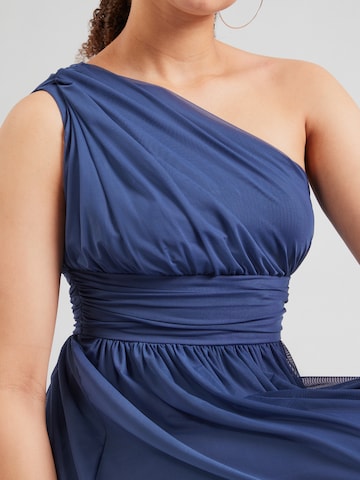 SWING - Vestido de noche en azul