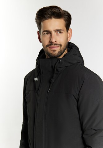 DreiMaster Klassik Winterjacke in Schwarz