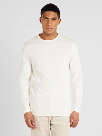 Regular fit Pullover 'Garson' di Only & Sons in bianco: frontale
