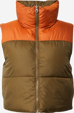 Gilet 'Ricky' ONLY en marron : devant